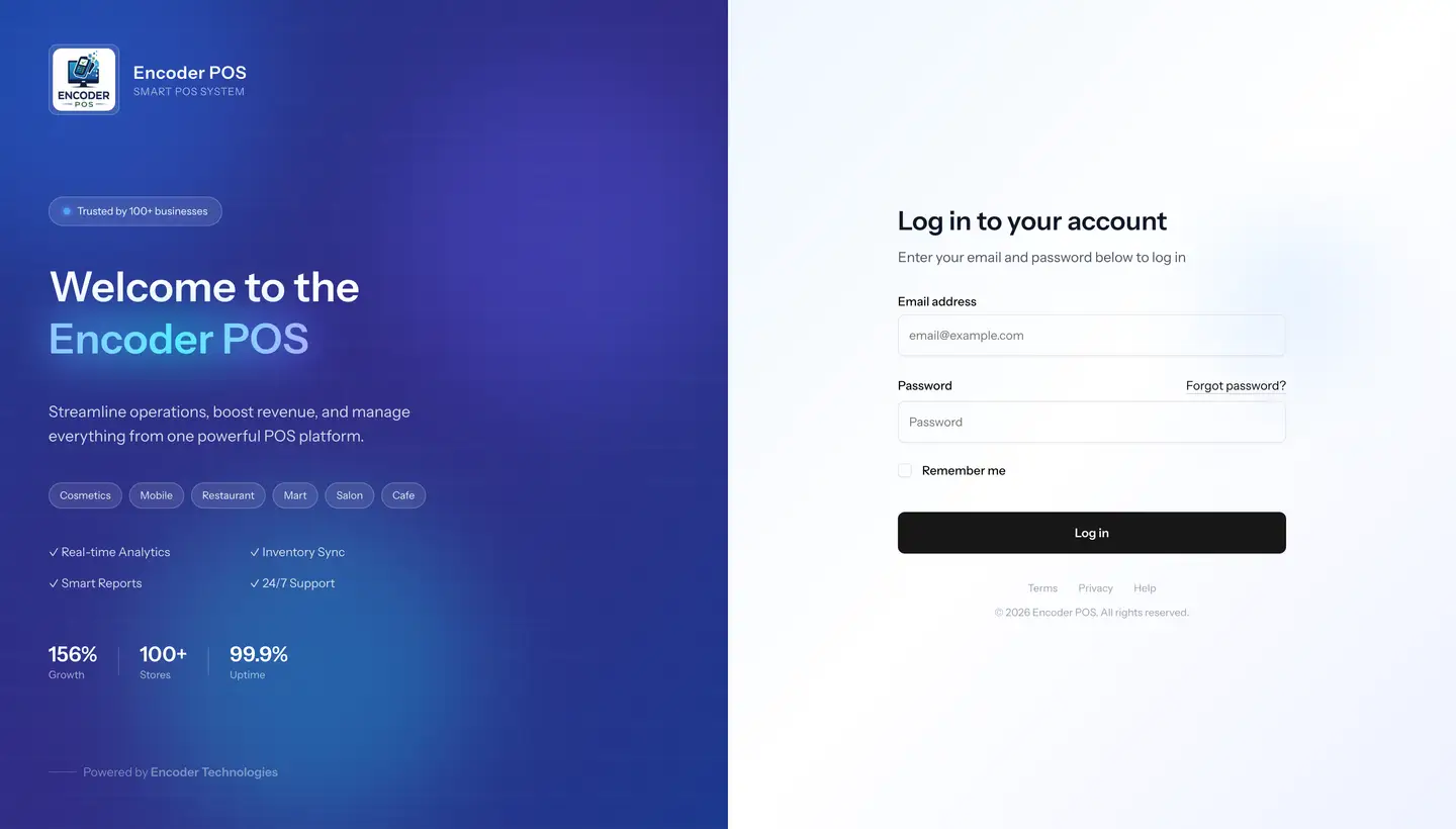 EncoderPOS — built by Encoder Technologies — view 1