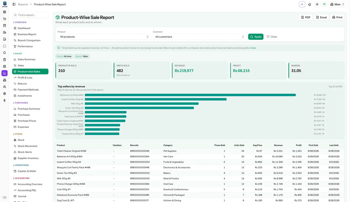 EncoderPOS — built by Encoder Technologies — view 5